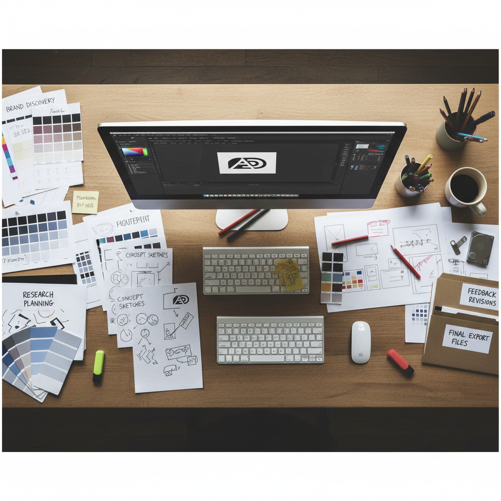 Graphics and Design Showcasing Graphics and Design process